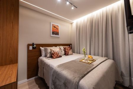 Apartamento à venda com 26m², 1 quarto e sem vaga Apartamento à venda com 26m², 1 quarto e sem vagaQuarto
