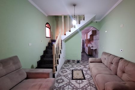 Sala  de casa para alugar com 3 quartos, 249m² em Cidade São Jorge, Santo André