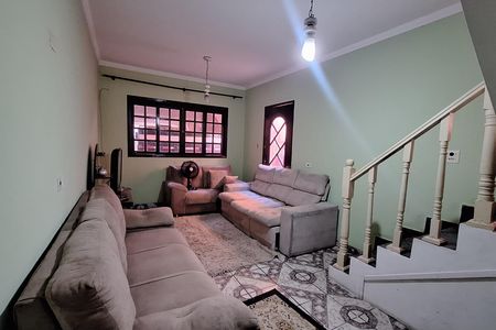Sala  de casa para alugar com 3 quartos, 249m² em Cidade São Jorge, Santo André