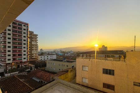Vista da Sacada  de apartamento para alugar com 2 quartos, 92m² em Cidade Ocian, Praia Grande