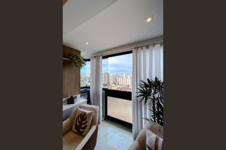 Varanda da Sala de apartamento à venda com 2 quartos, 63m² em Belenzinho, São Paulo