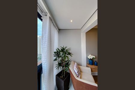 Varanda da Sala de apartamento à venda com 2 quartos, 63m² em Belenzinho, São Paulo