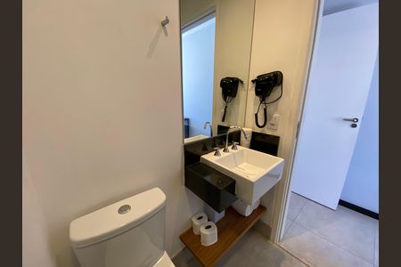 Apartamento à venda com 47m², 1 quarto e 1 vaga Apartamento à venda com 47m², 1 quarto e 1 vagaBanheiro da Suíte
