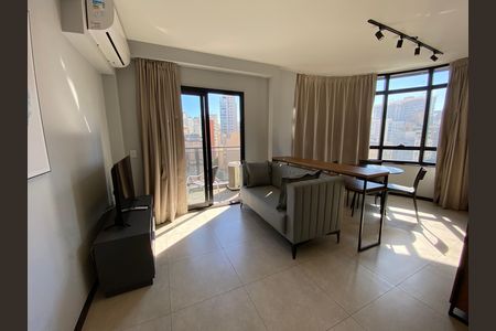 Sala de apartamento à venda com 1 quarto, 47m² em Consolação, São Paulo