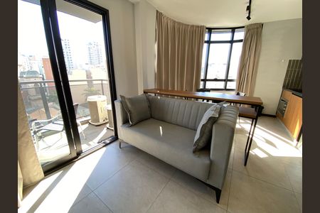 Sala de apartamento à venda com 1 quarto, 47m² em Consolação, São Paulo