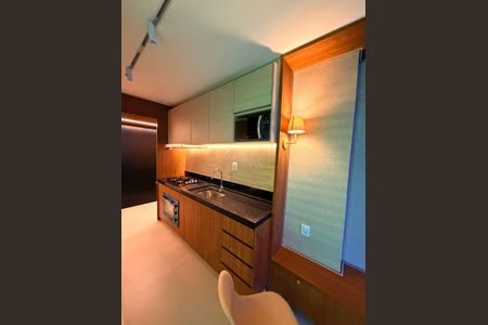 Cozinha de apartamento para alugar com 2 quartos, 55m² em Setor Bueno, Goiânia