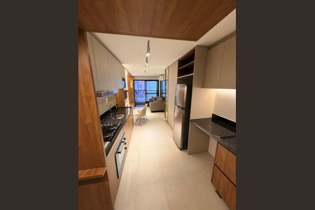 Cozinha de apartamento para alugar com 2 quartos, 55m² em Setor Bueno, Goiânia