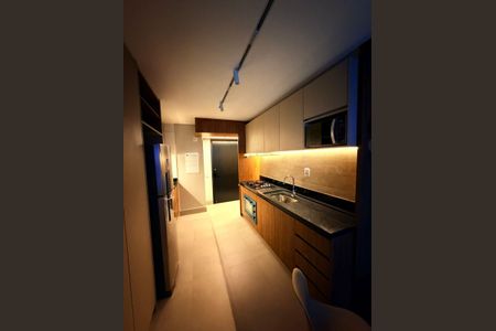 Cozinha de apartamento para alugar com 2 quartos, 55m² em Setor Bueno, Goiânia