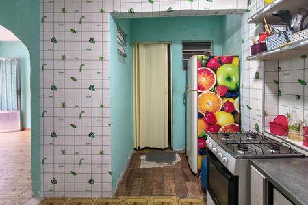 Cozinha  de casa para alugar com 2 quartos, 65m² em Vila Sao Paulo, Praia Grande