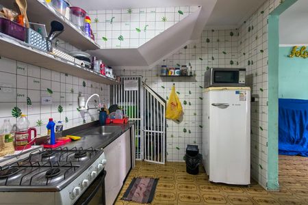 Cozinha  de casa para alugar com 2 quartos, 65m² em Vila Sao Paulo, Praia Grande