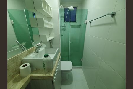 Banheiro de apartamento para alugar com 2 quartos, 39m² em Jardim Boa Vista (zona Oeste), Osasco