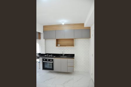 Apartamento para alugar com 30m², 2 quartos e sem vaga Apartamento para alugar com 30m², 2 quartos e sem vagaDetalhe - Cozinha Americana