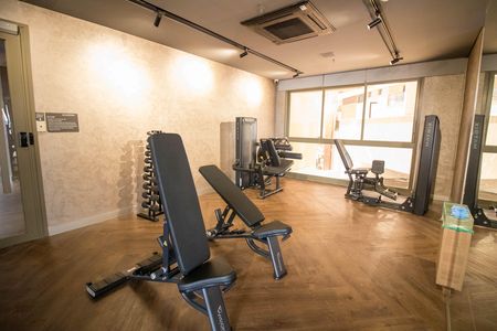 Studio à venda com 25m², 1 quarto e sem vaga Studio à venda com 25m², 1 quarto e sem vagaAcademia