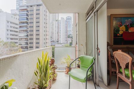 Varanda de apartamento à venda com 3 quartos, 170m² em Jardim Paulista, São Paulo