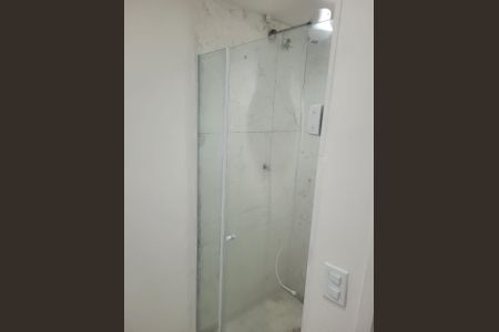 Banheiro  de kitnet/studio à venda com 1 quarto, 36m² em Vila Santa Luzia, São Bernardo do Campo
