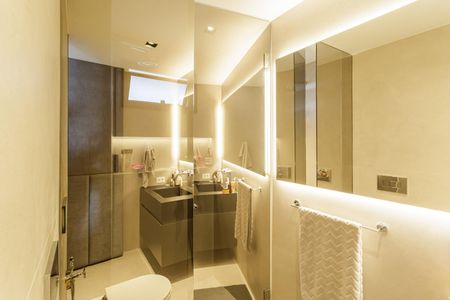 Apartamento à venda com 115m², 2 quartos e 2 vagasBanheiro da Suíte 1