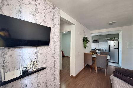 Sala de apartamento para alugar com 2 quartos, 75m² em Chácaras Rio-petrópolis, Duque de Caxias