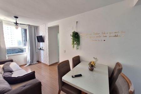 Sala de apartamento para alugar com 2 quartos, 75m² em Chácaras Rio-petrópolis, Duque de Caxias