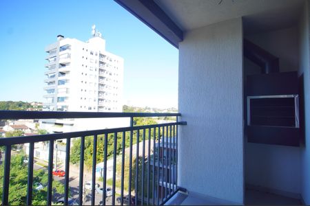 Varanda da Sala de apartamento à venda com 3 quartos, 74m² em Centro, São Leopoldo