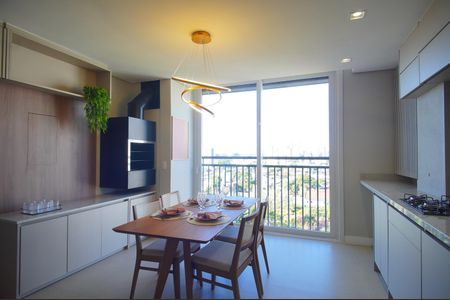 Sala/Cozinha de apartamento à venda com 2 quartos, 63m² em Centro, São Leopoldo