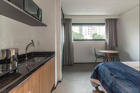 Studio para alugar com 25m², 1 quarto e sem vaga Studio para alugar com 25m², 1 quarto e sem vagaCozinha