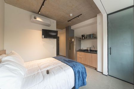 Studio para alugar com 25m², 1 quarto e sem vaga Studio para alugar com 25m², 1 quarto e sem vagaQuarto