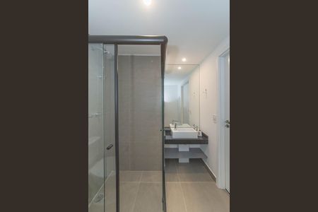 Studio para alugar com 25m², 1 quarto e sem vaga Studio para alugar com 25m², 1 quarto e sem vagaBanheiro