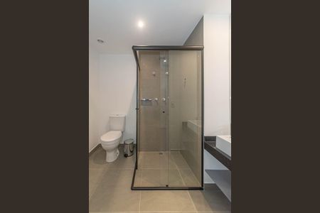 Studio para alugar com 25m², 1 quarto e sem vaga Studio para alugar com 25m², 1 quarto e sem vagaBanheiro