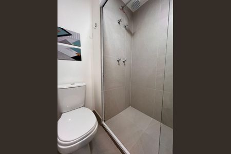 Studio para alugar com 28m², 1 quarto e sem vaga Studio para alugar com 28m², 1 quarto e sem vagaBanheiro