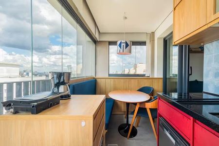 Apartamento para alugar com 38m², 1 quarto e sem vagaVaranda