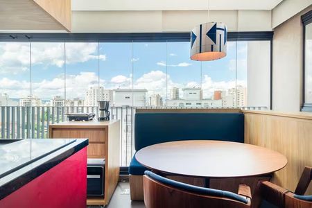 Apartamento para alugar com 38m², 1 quarto e sem vagaSala