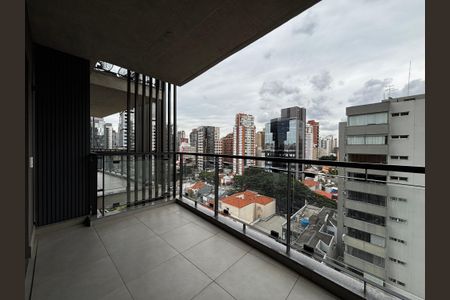 Varanda  de apartamento para alugar com 1 quarto, 39m² em Pinheiros, São Paulo