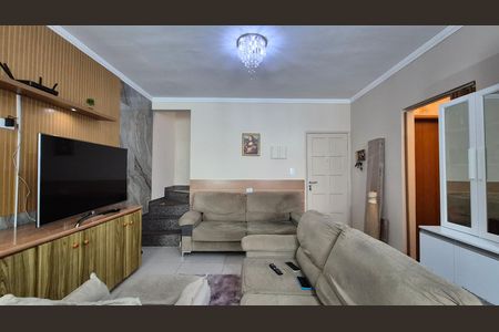 Sala de apartamento à venda com 2 quartos, 120m² em Vila Eldizia, Santo André
