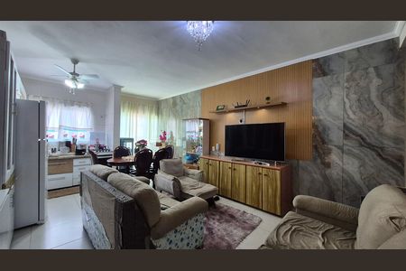 Sala de apartamento à venda com 2 quartos, 120m² em Vila Eldizia, Santo André