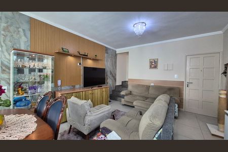 Sala de apartamento à venda com 2 quartos, 120m² em Vila Eldizia, Santo André