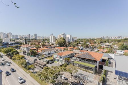 Vista da Varanda de kitnet/studio para alugar com 1 quarto, 44m² em Pinheiros, São Paulo