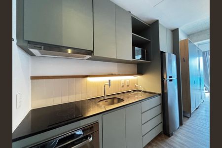 Studio para alugar com 38m², 1 quarto e sem vaga Studio para alugar com 38m², 1 quarto e sem vagaCozinha