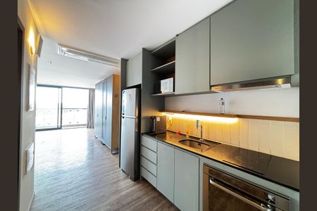 Studio para alugar com 38m², 1 quarto e sem vaga Studio para alugar com 38m², 1 quarto e sem vagaCozinha