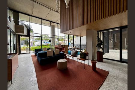 Studio para alugar com 38m², 1 quarto e sem vaga Studio para alugar com 38m², 1 quarto e sem vagaHall