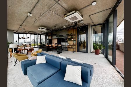 Studio para alugar com 38m², 1 quarto e sem vaga Studio para alugar com 38m², 1 quarto e sem vagaRooftop