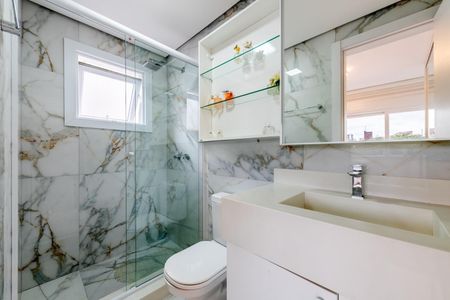 Apartamento para alugar com 56m², 1 quarto e 2 vagasBanheiro 