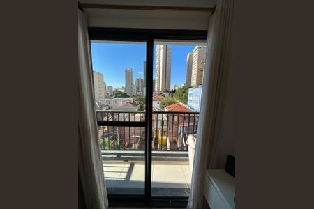 Apartamento para alugar com 28m², 1 quarto e sem vagaVaranda