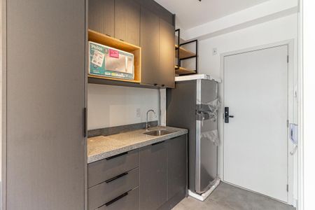 Studio para alugar com 28m², 1 quarto e sem vaga Studio para alugar com 28m², 1 quarto e sem vagaCozinha