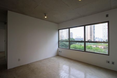 Sala  de apartamento para alugar com 2 quartos, 70m² em Panamby, São Paulo