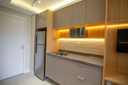 Studio para alugar com 27m², 1 quarto e 1 vaga Studio para alugar com 27m², 1 quarto e 1 vagaCozinha
