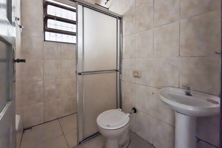 Banheiro de casa para alugar com 1 quarto, 80m² em Maracanã, Praia Grande