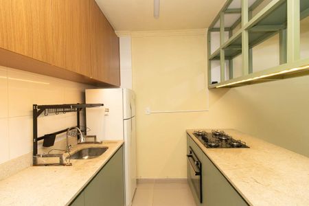 Cozinha de apartamento para alugar com 2 quartos, 43m² em Vila Mazzei, São Paulo