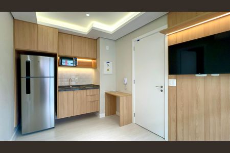 Studio para alugar com 27m², 1 quarto e sem vaga Studio para alugar com 27m², 1 quarto e sem vagaSala