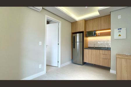 Studio para alugar com 27m², 1 quarto e sem vaga Studio para alugar com 27m², 1 quarto e sem vagaSala