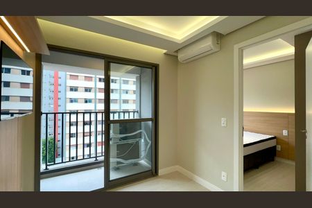 Studio para alugar com 27m², 1 quarto e sem vaga Studio para alugar com 27m², 1 quarto e sem vagaSala
